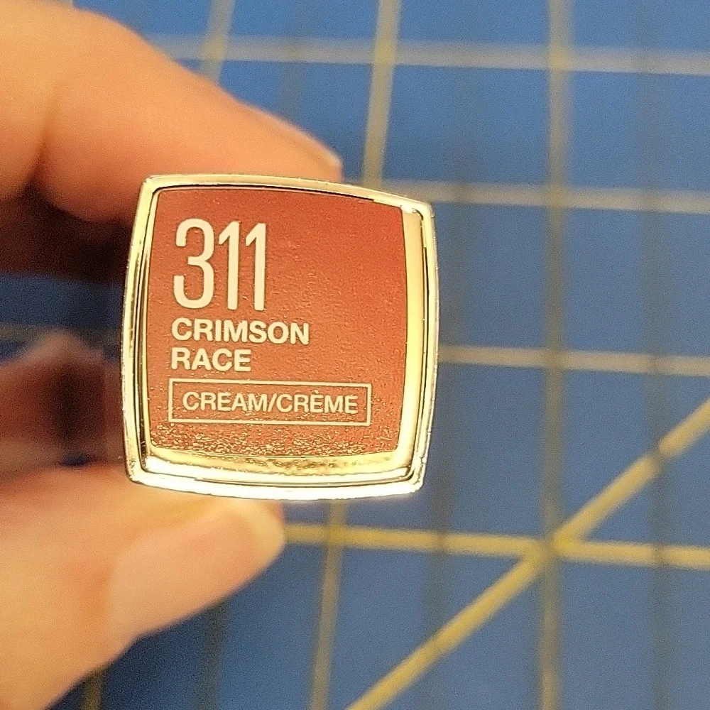 Maybelline 311 Crimson Race Lipstick 4.2g New Tube
